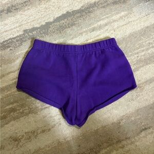 Aritzia TNA CozyAF fleece sweat shorts